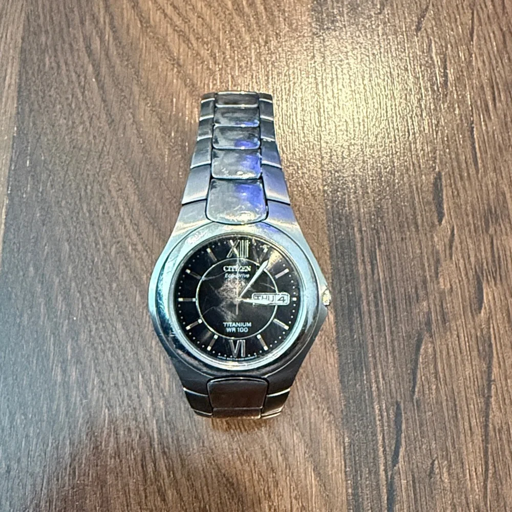 Citizen Eco-Drive Titanium WR100 Men’s Watch